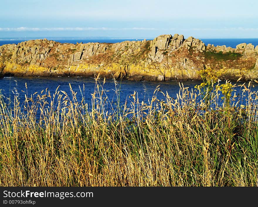 Touristic site (ocean and rocks). Touristic site (ocean and rocks)