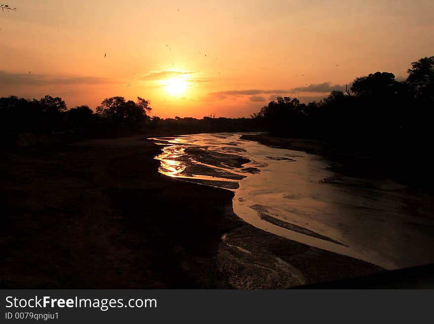 African Sunset