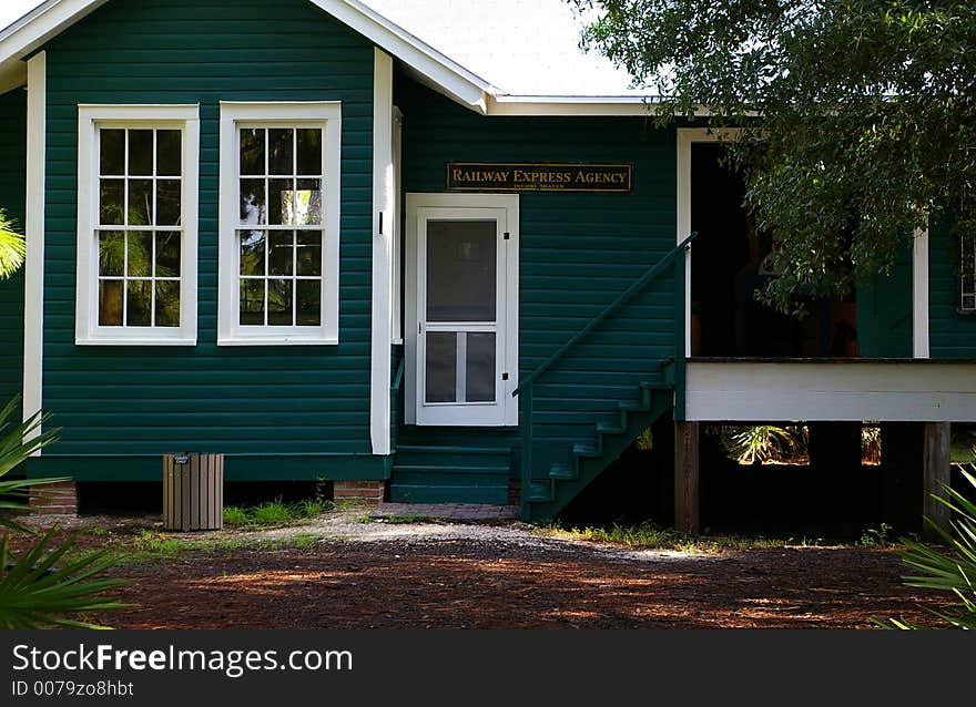 Antique Railroad Station