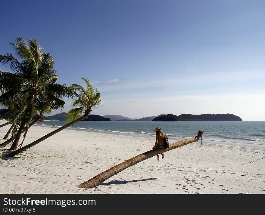 Cowboy Girl On Holiday