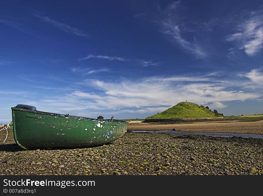 Boat and mound