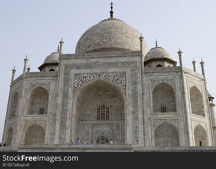 View at Taj Mahal,Agra, India