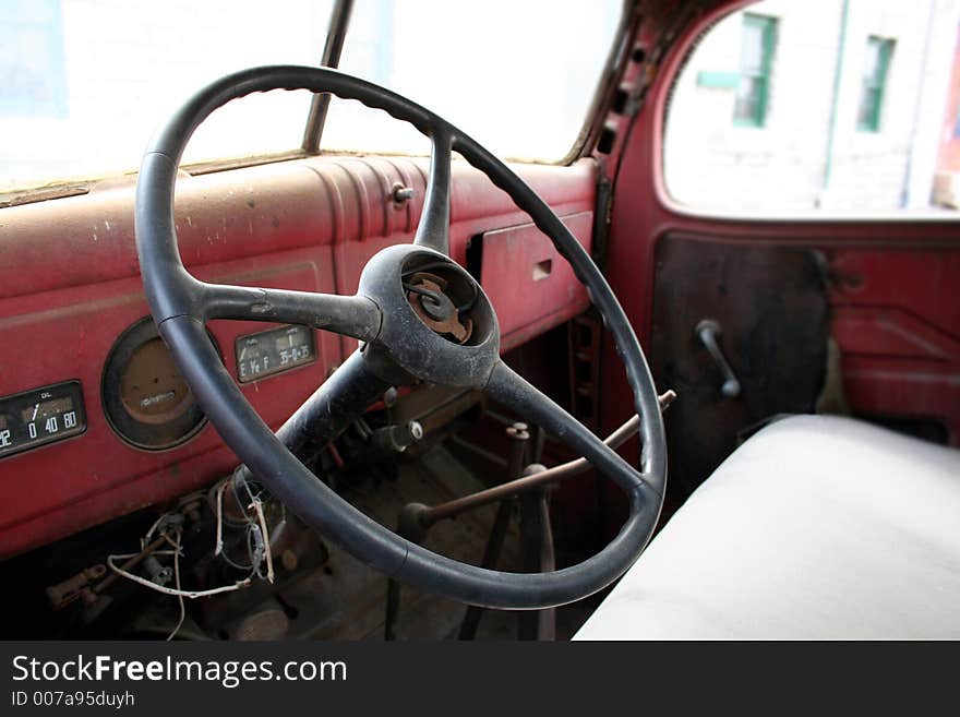 Old Car interior