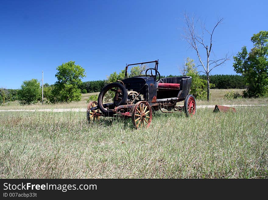 Old American Car