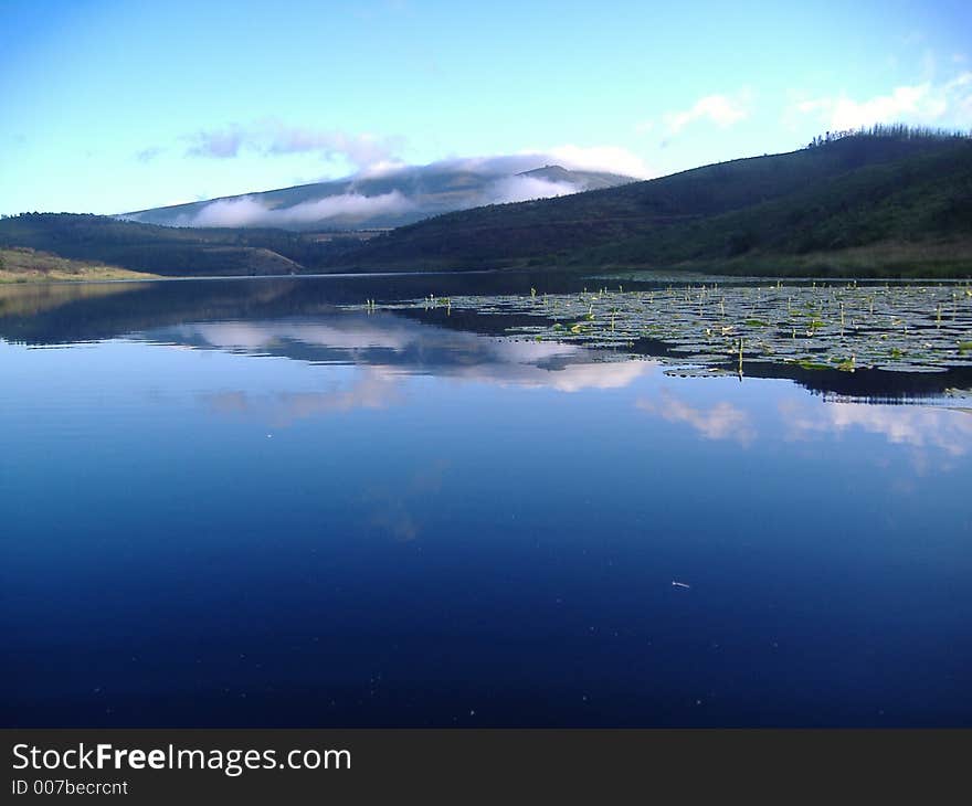 Early morning mirrors