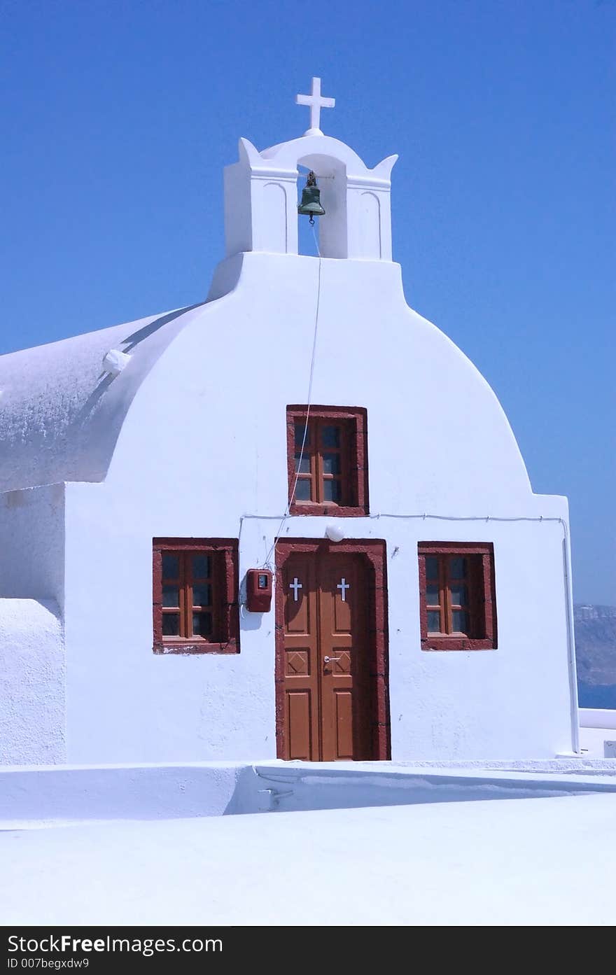 Santorin, greek, holiday, church