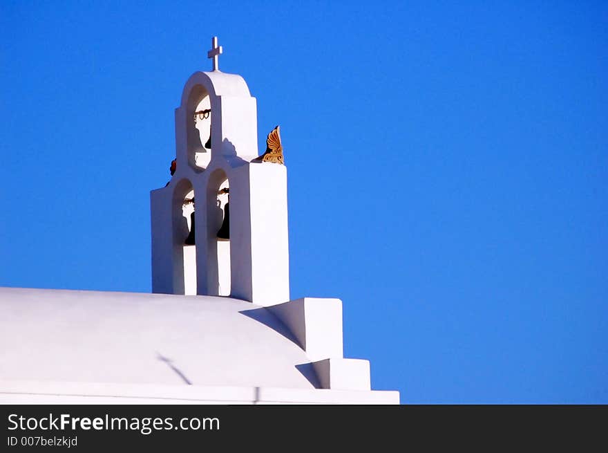 Santorin, greek, holiday, church