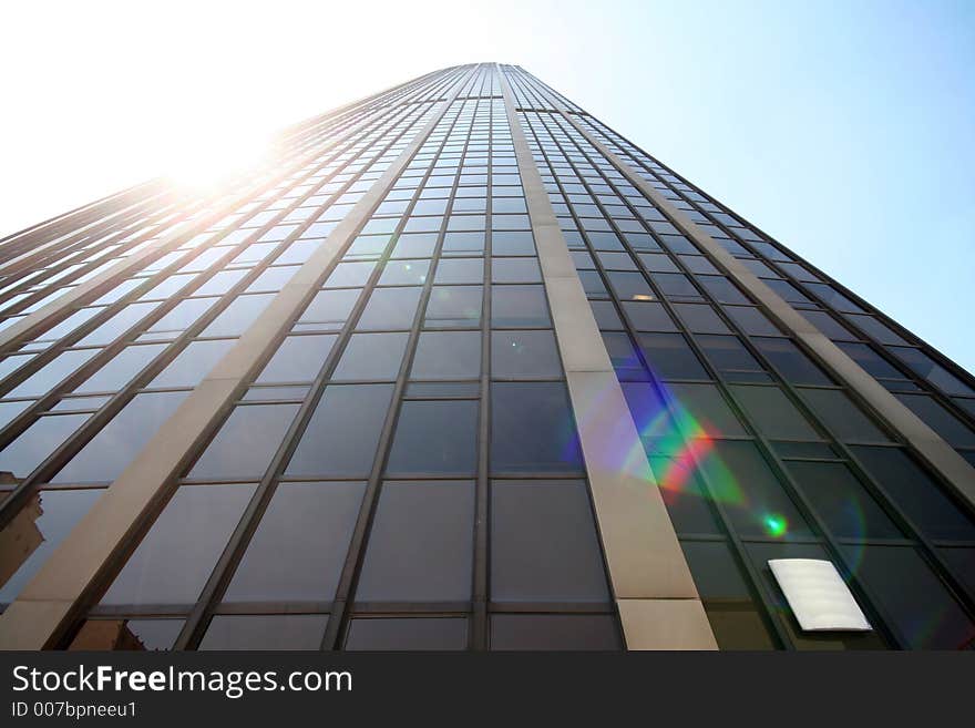 Montparnasse tower in Paris, France