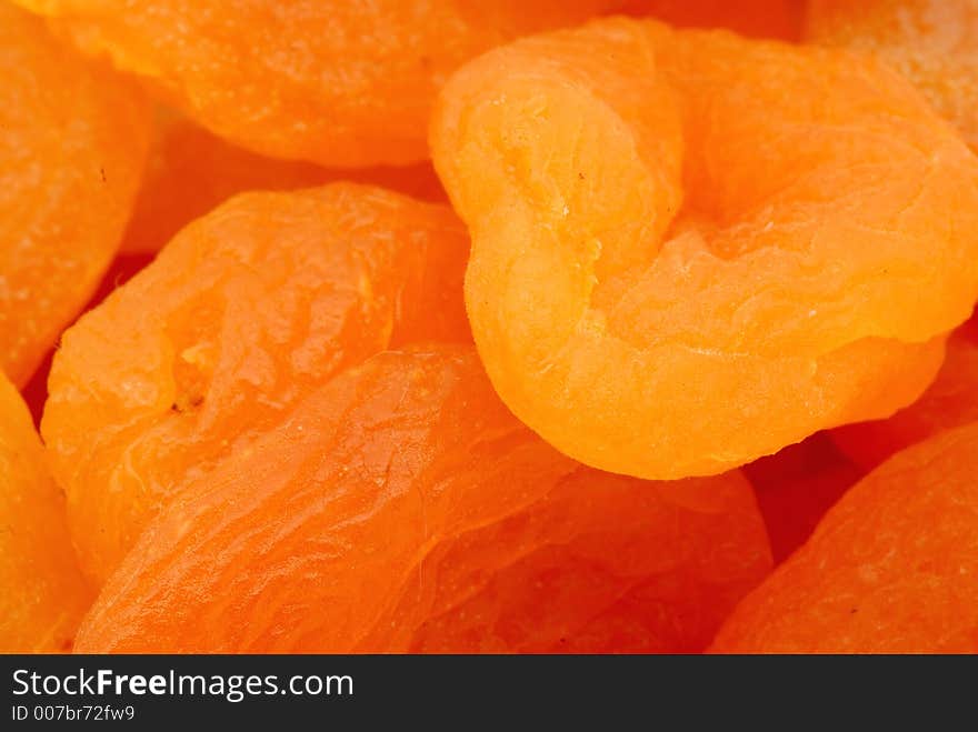 Macro photo of Turkish Apricots. Macro photo of Turkish Apricots