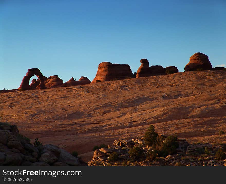 Beautiful Landscape in UTAH - USA. Beautiful Landscape in UTAH - USA