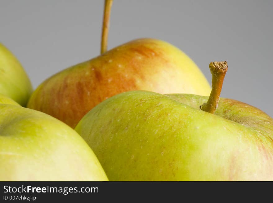 Green And Red Apples