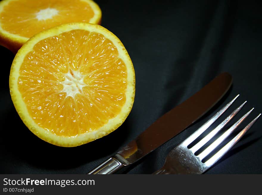 Orange In Breakfast