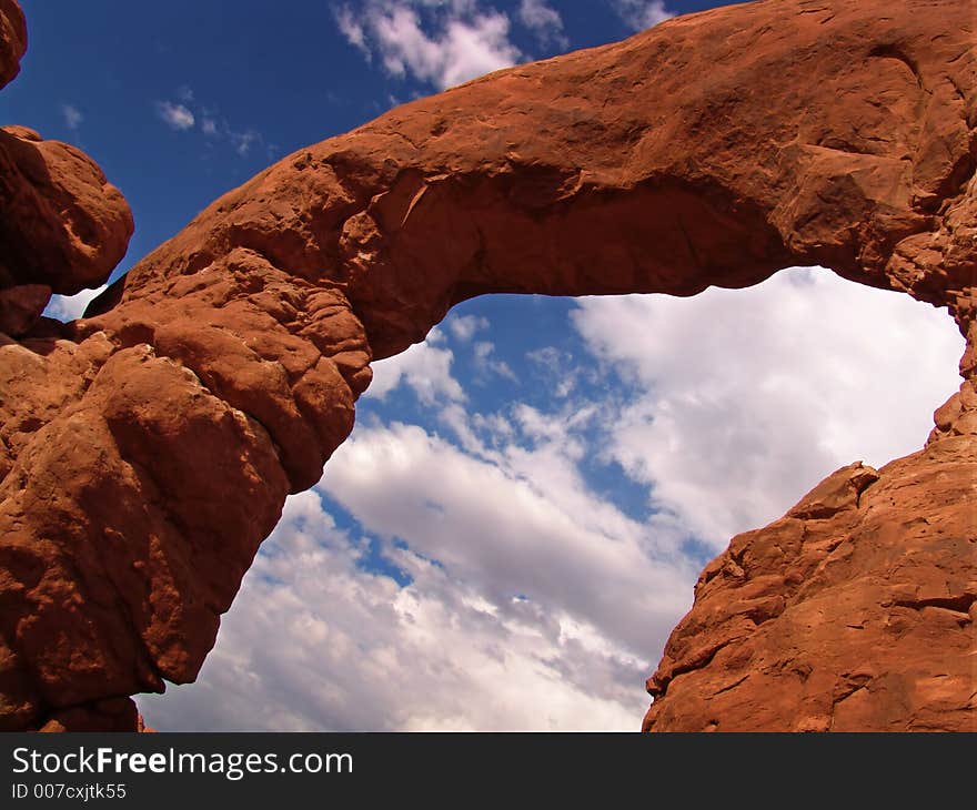 Weird rock formation