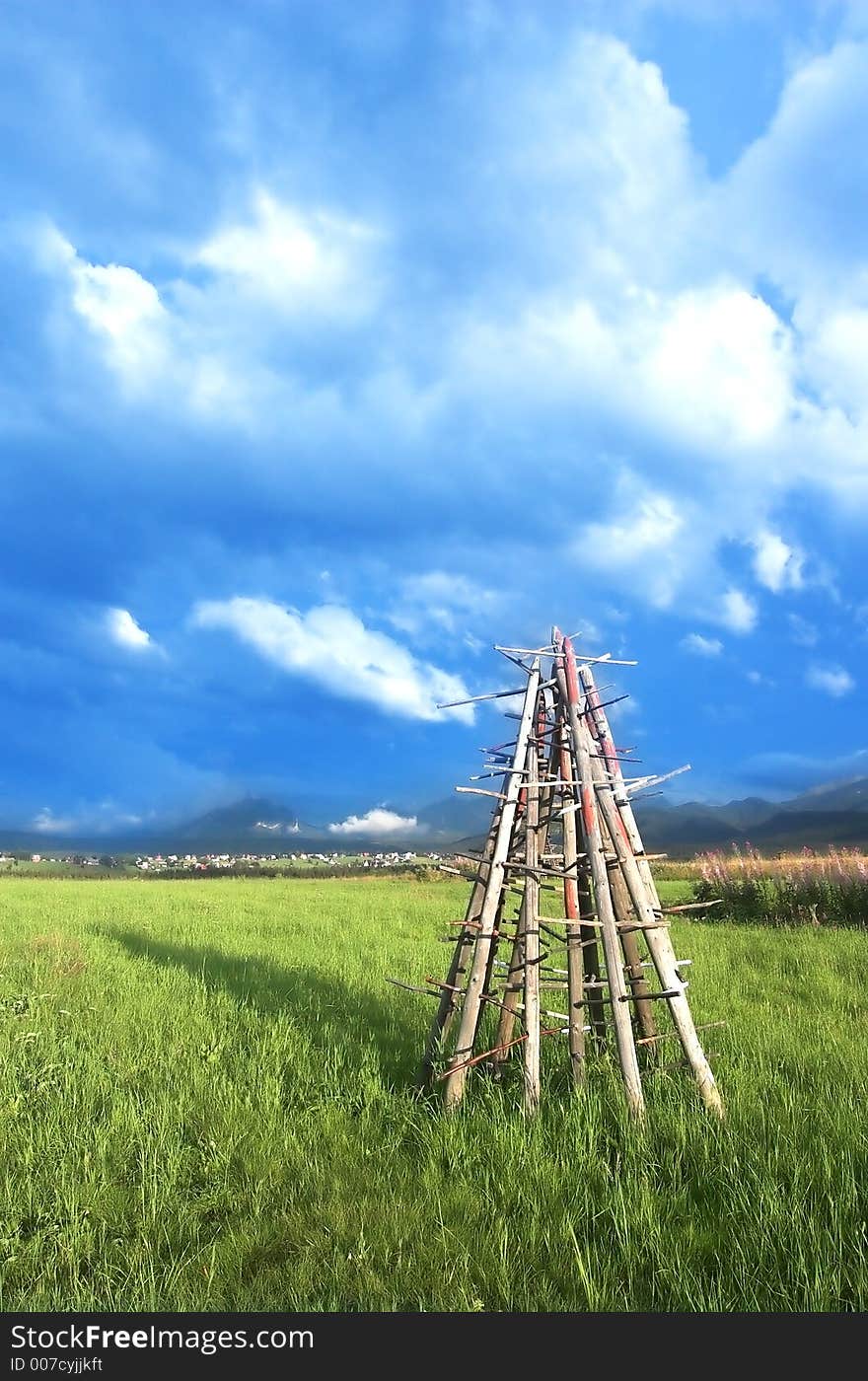 Mountains landscape