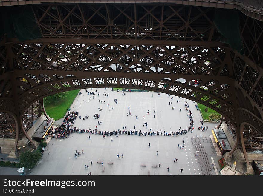 Tower Eiffel, a point of view