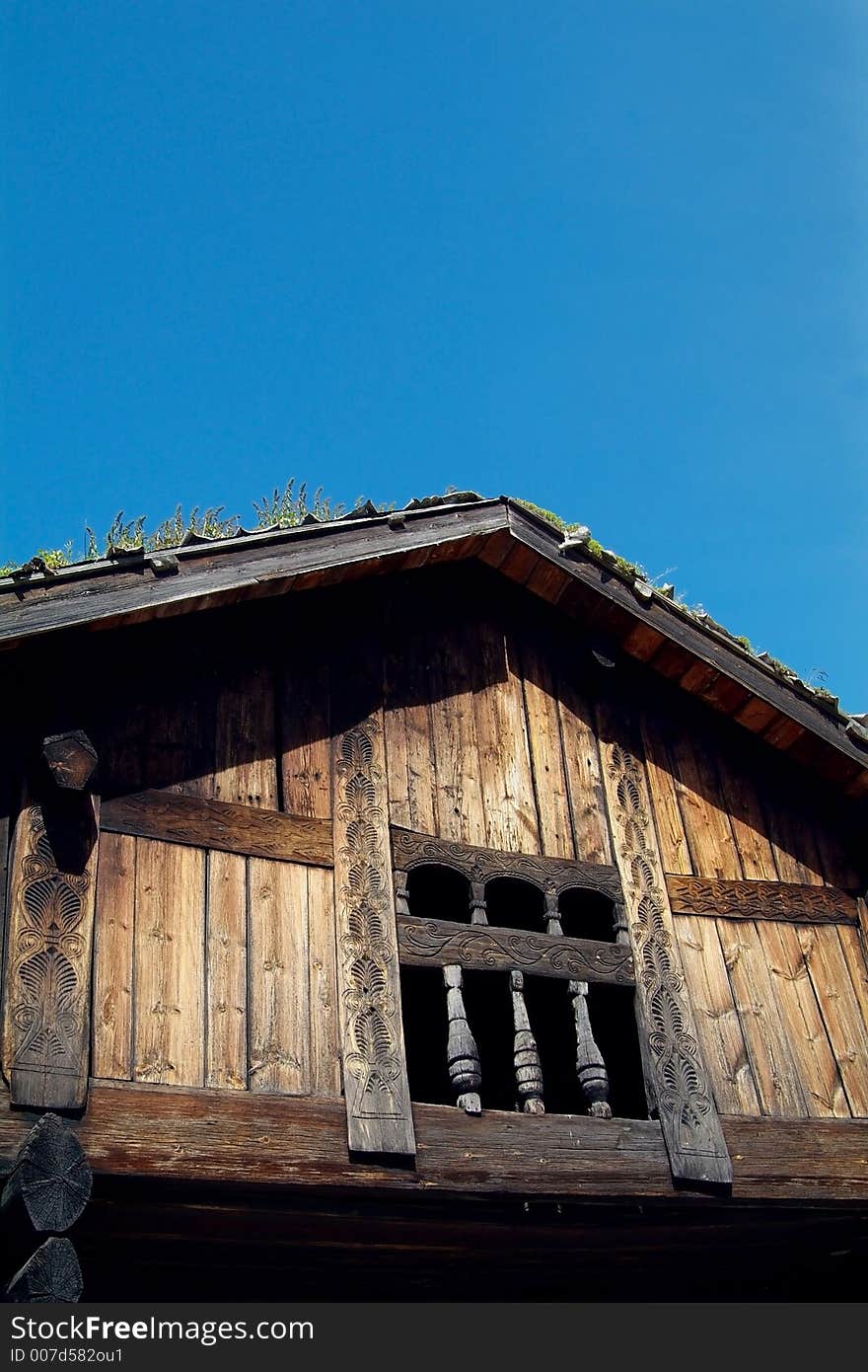 Old Norwegian house