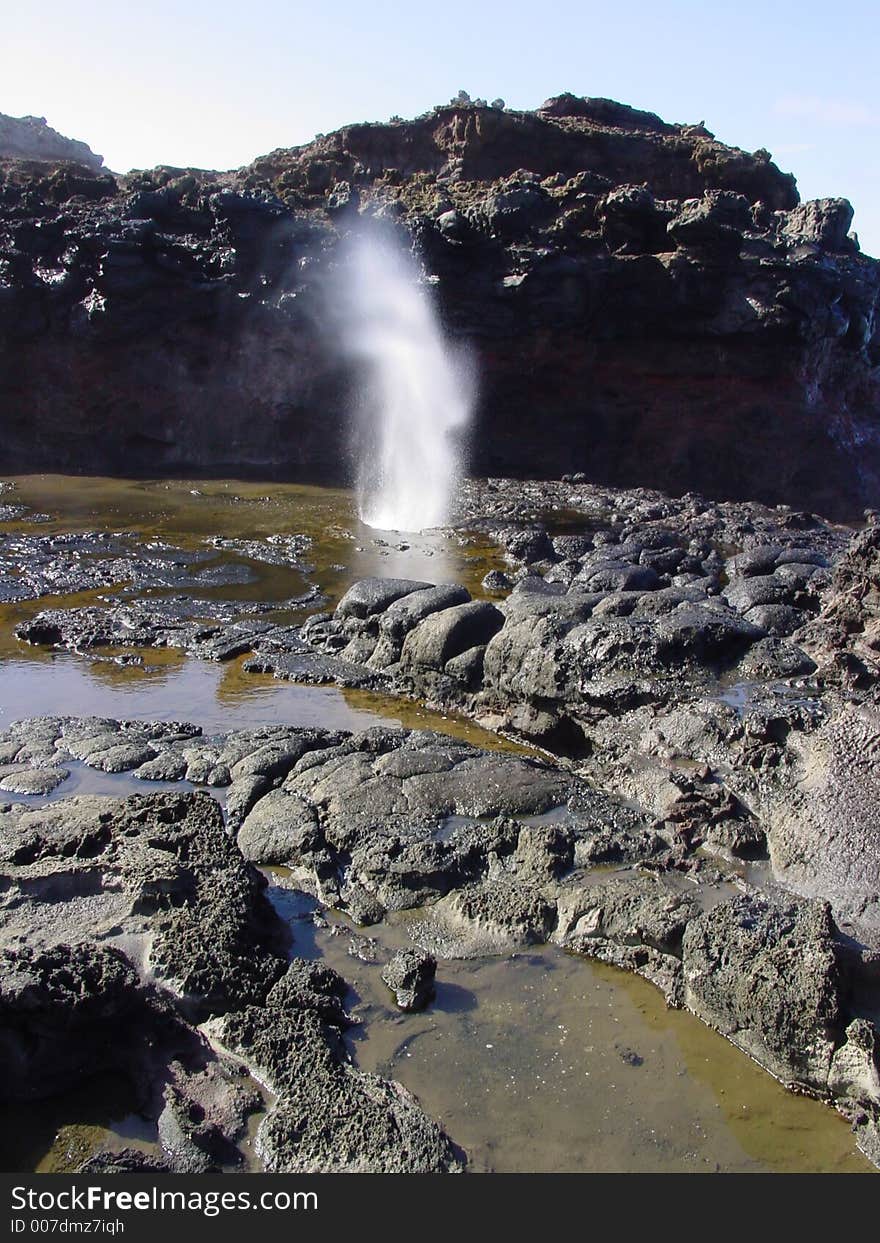 Blowhole! Maui, Hawaii