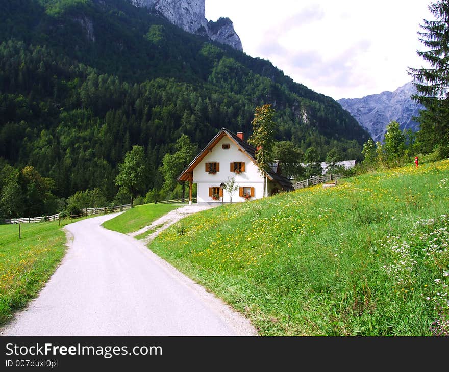 Beautiful house in beautiful surrounding. Beautiful house in beautiful surrounding