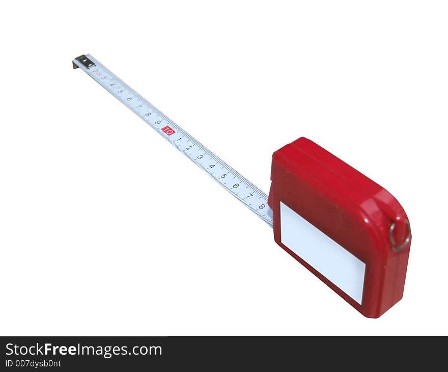 Tape Measure With Clipping Path