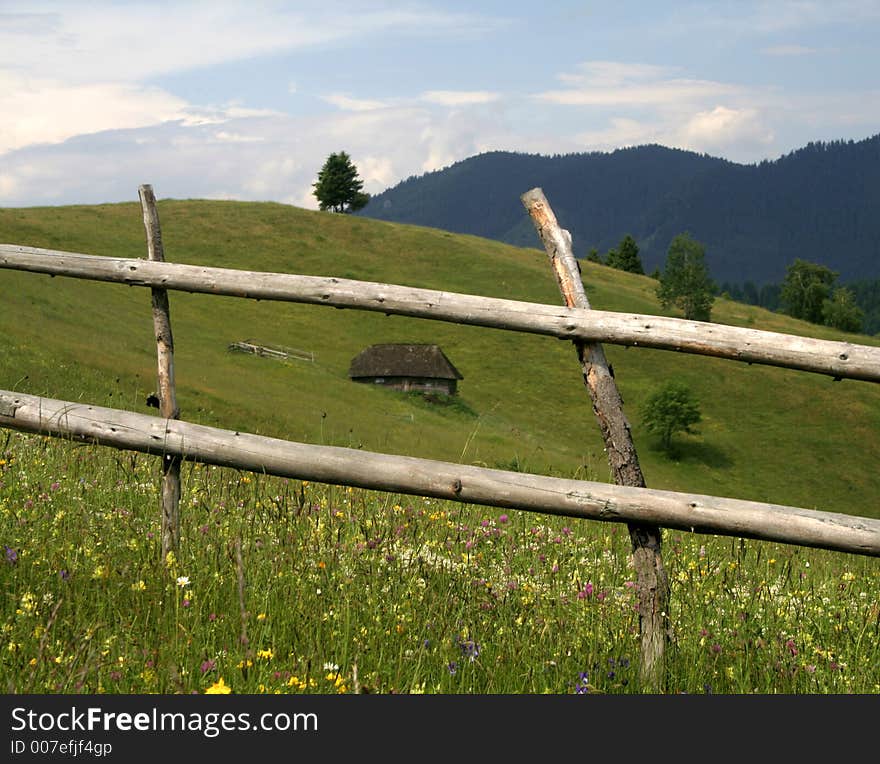 Mountain landscape VI