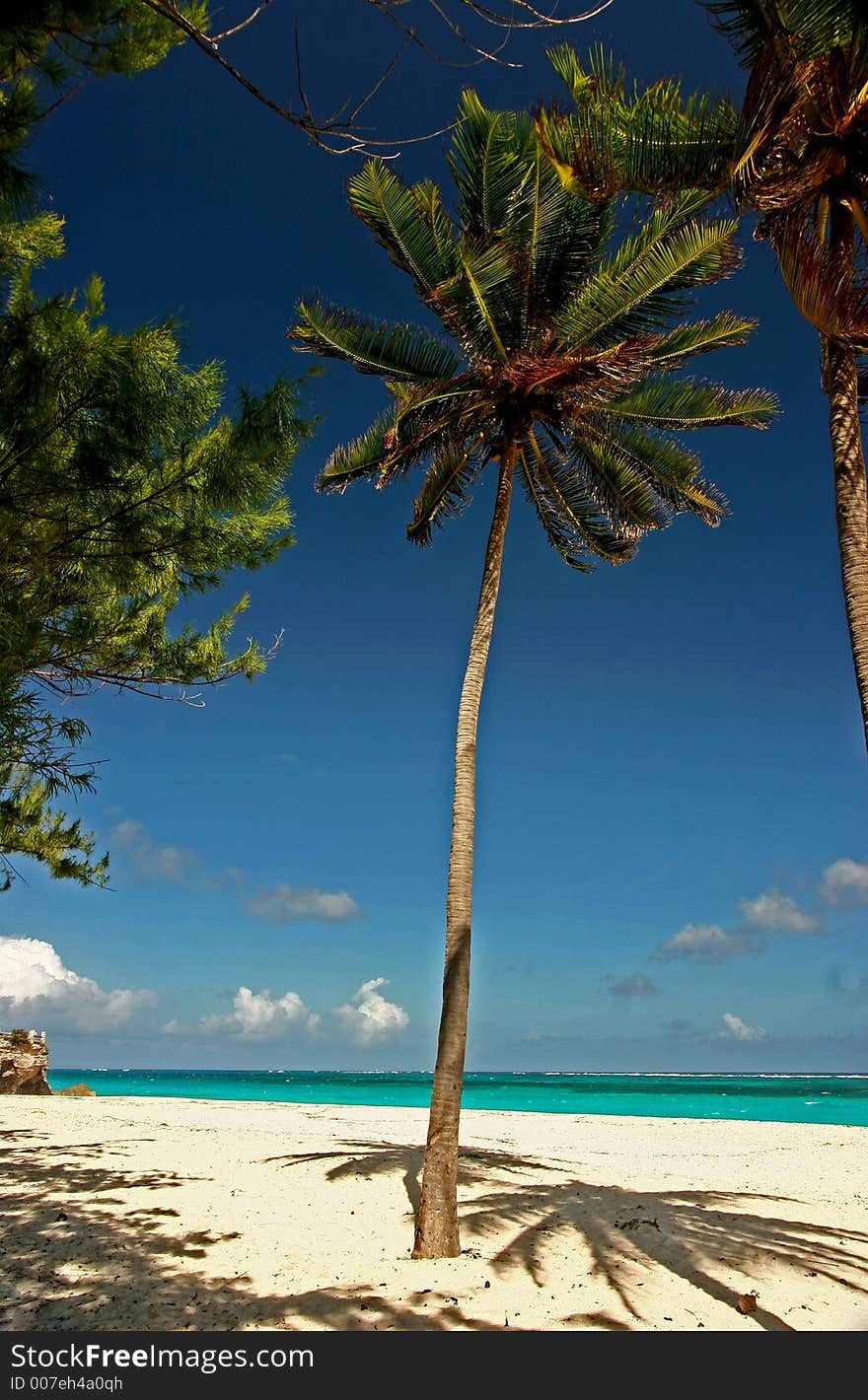 Sam Lords beach in Barbados