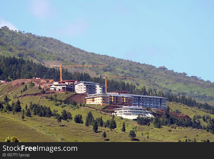 Building Construction In The Mountains