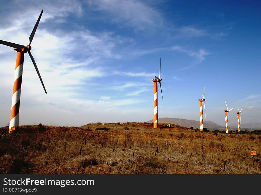 Wind Turbine Field