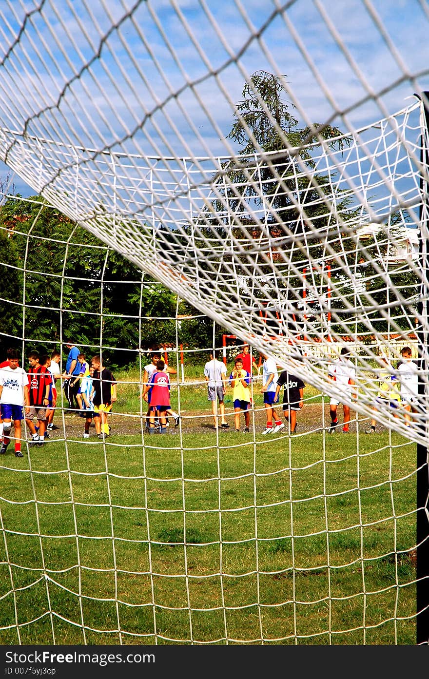 Young Soccer Players