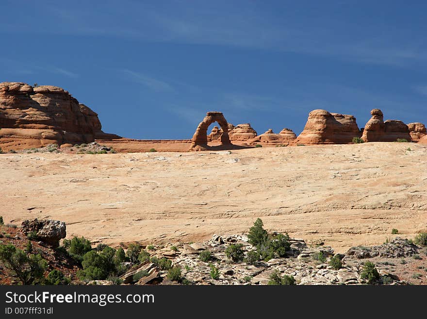 Delicate Arch in Arches National Park