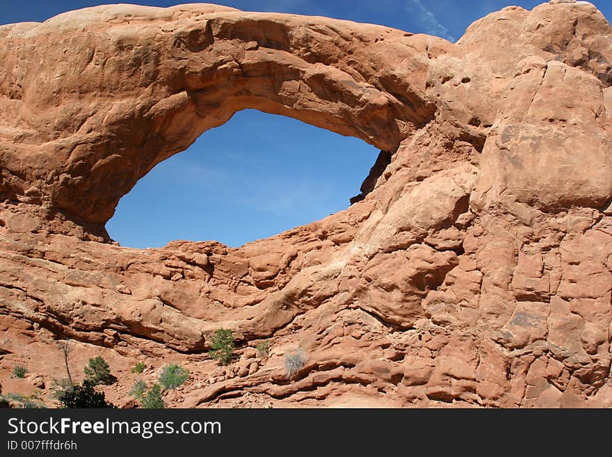 Red Rocks in Arches National Park.