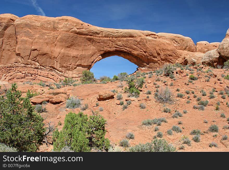 Red Rocks in Arches National Park