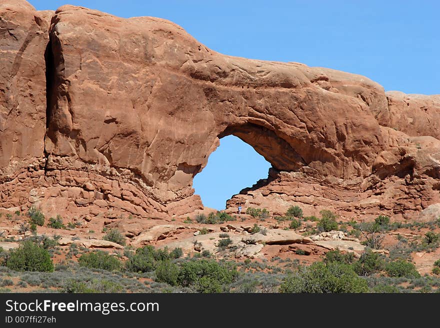 Red Rocks in Arches National Park