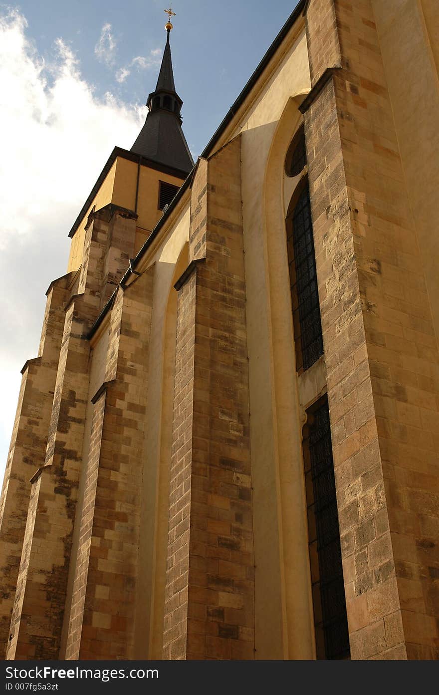 From the bottom of cathedral in Novi Sad