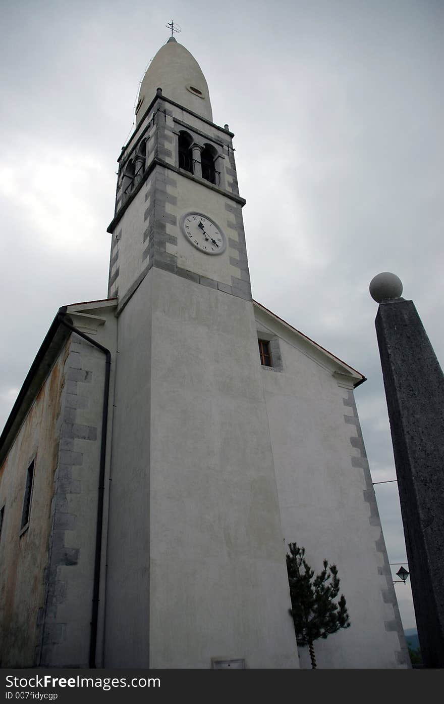 Church frontal view