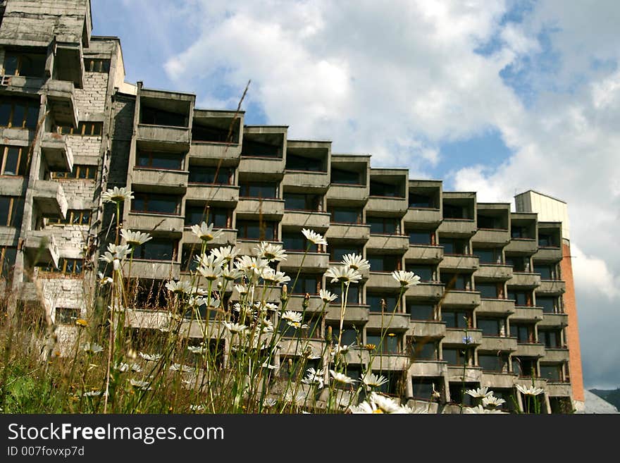 Deserted building