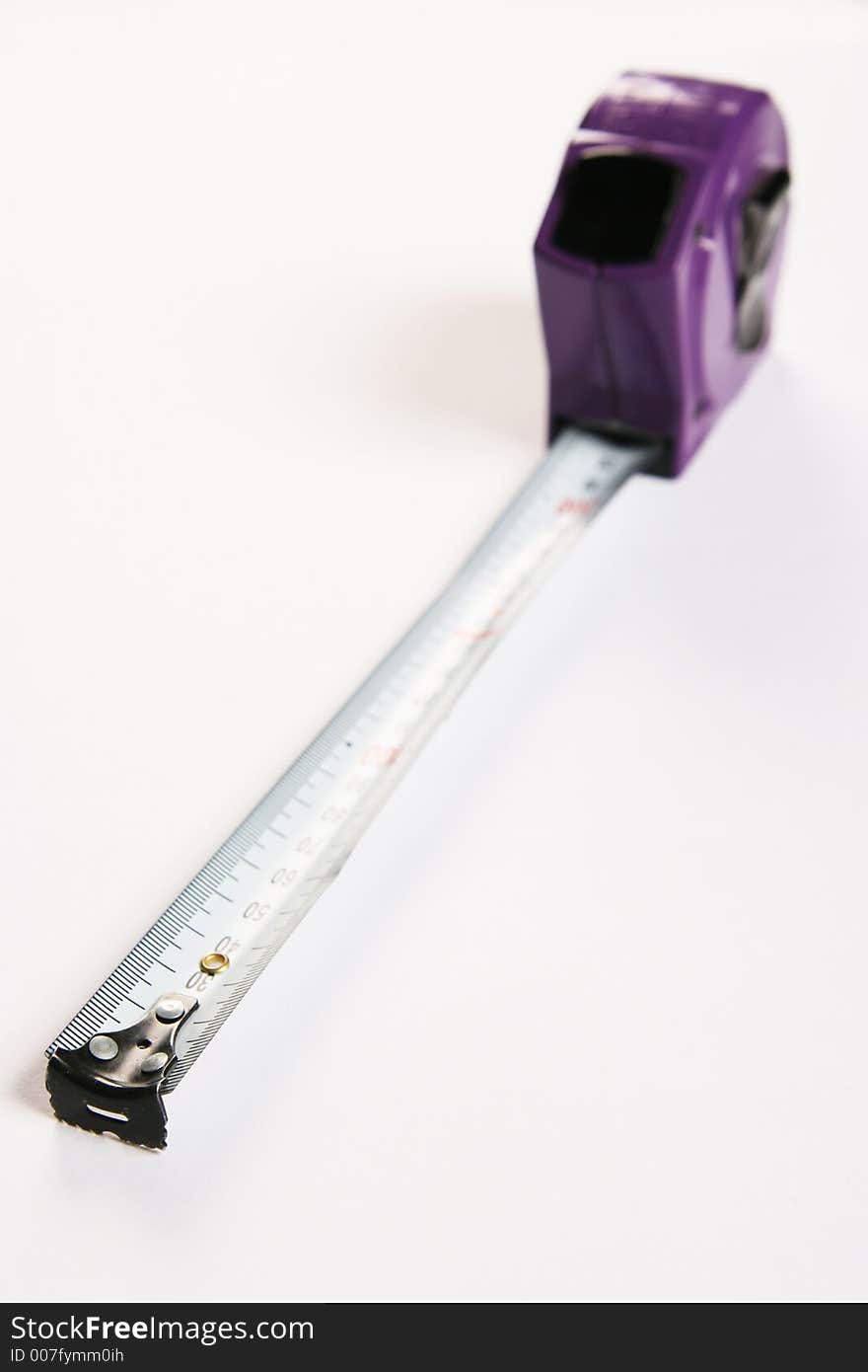 Purple tape measure