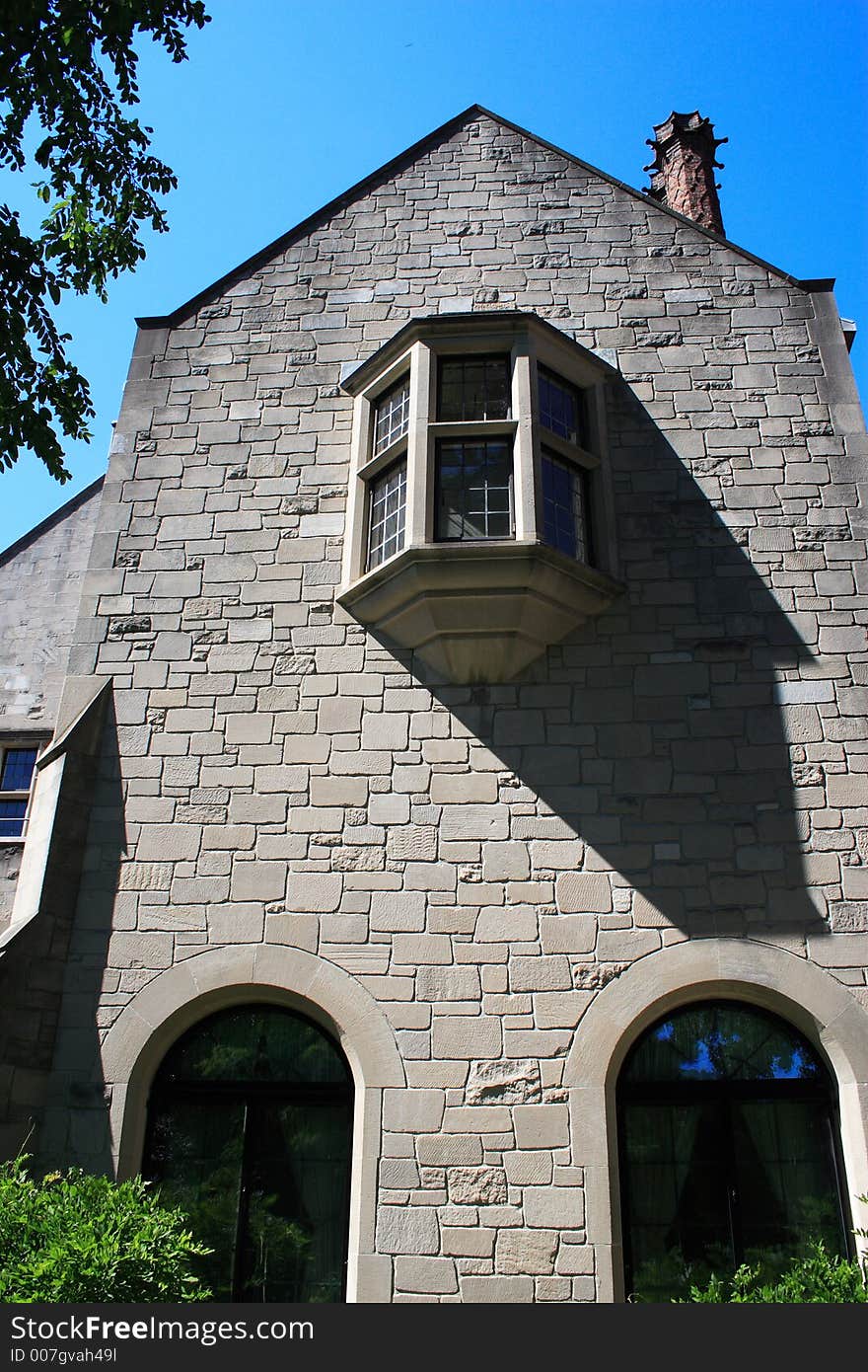 Mansion on a estate, Long Island's Gold Coast. Mansion on a estate, Long Island's Gold Coast