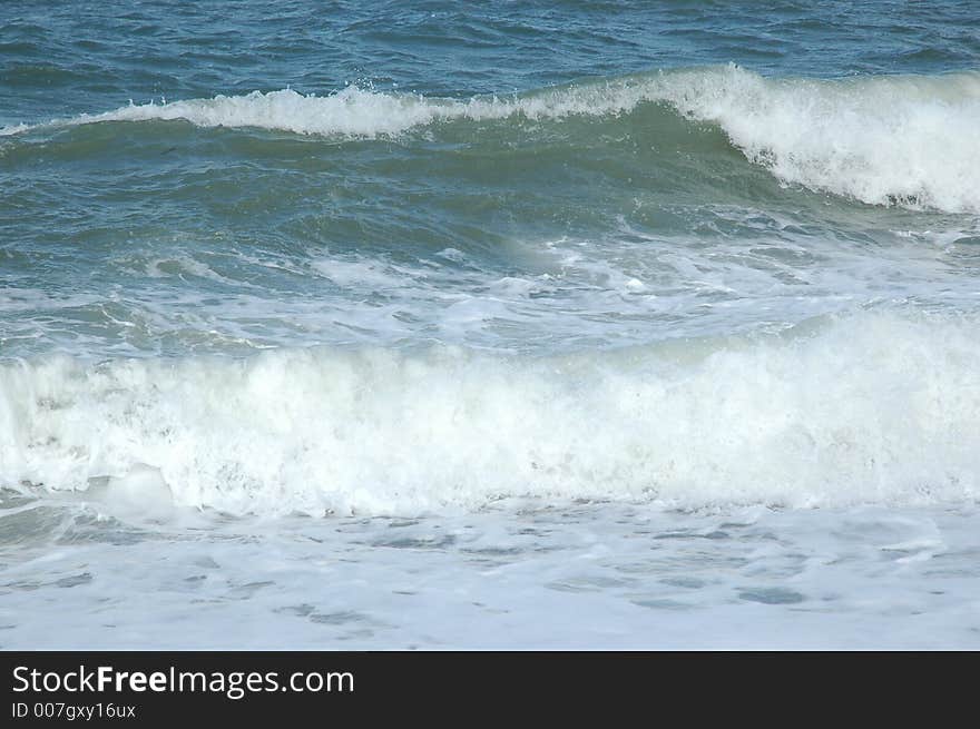 Waves on Beach