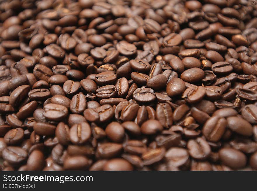 Picture of Arabica coffee beans