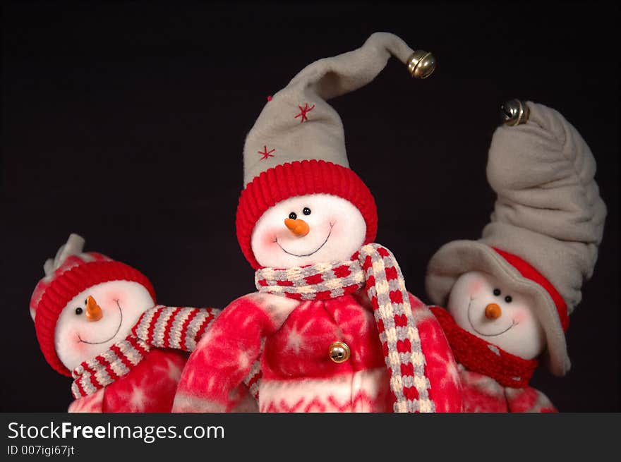 Frolicking Snowpeople