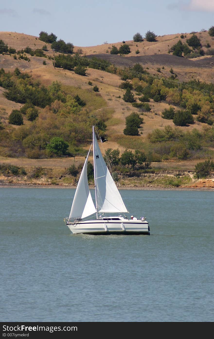 Sailing on a beautiful day