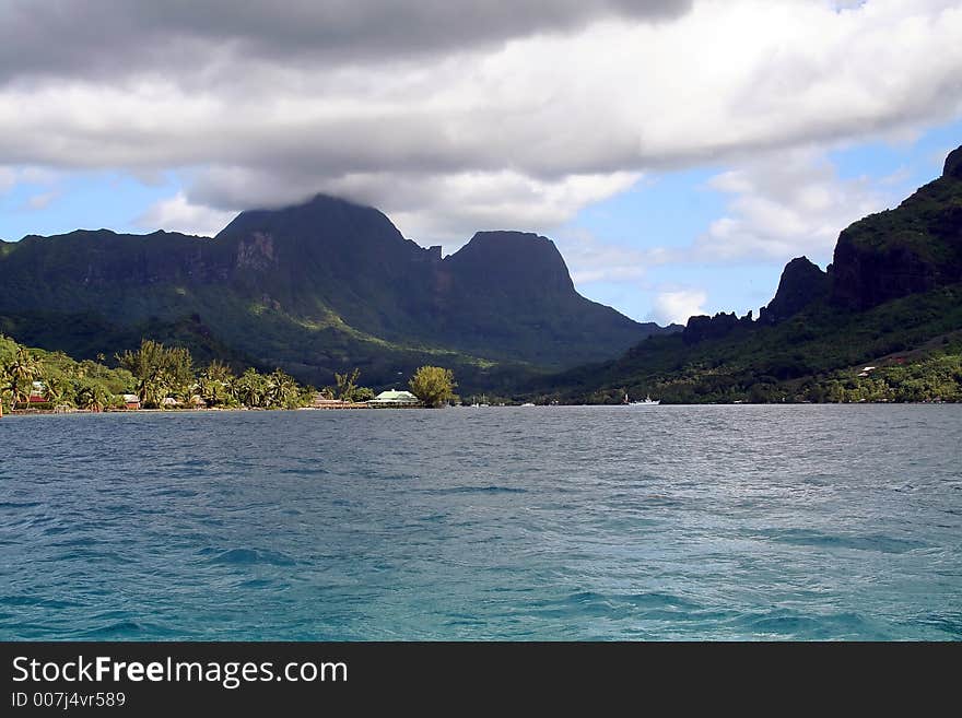 Cook s bay in moorea