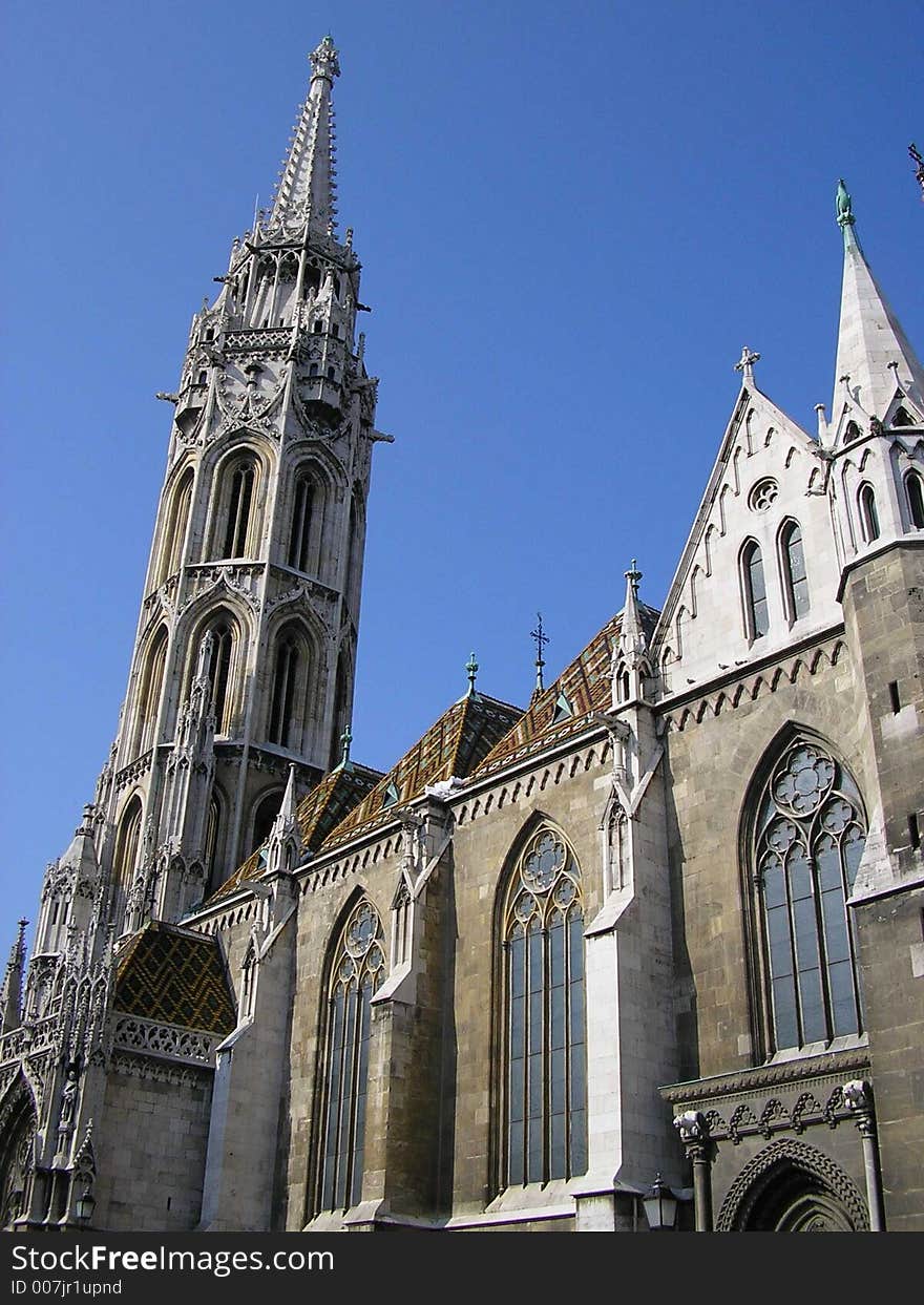 This is the Matthias Church in Budapest. It worth the price to see it!