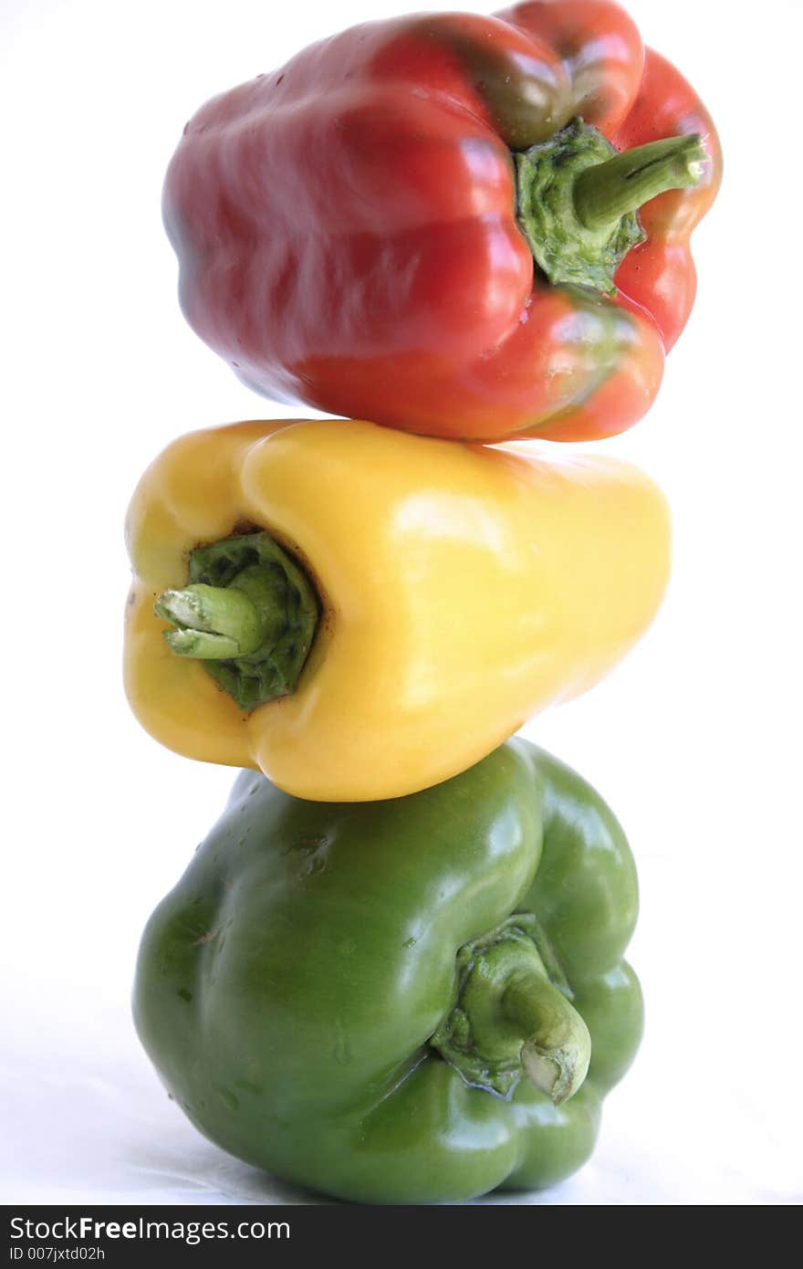 Stoplight peppers