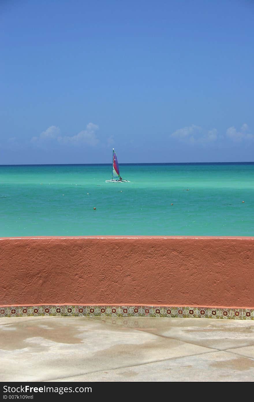 Windsurfing in Paradise