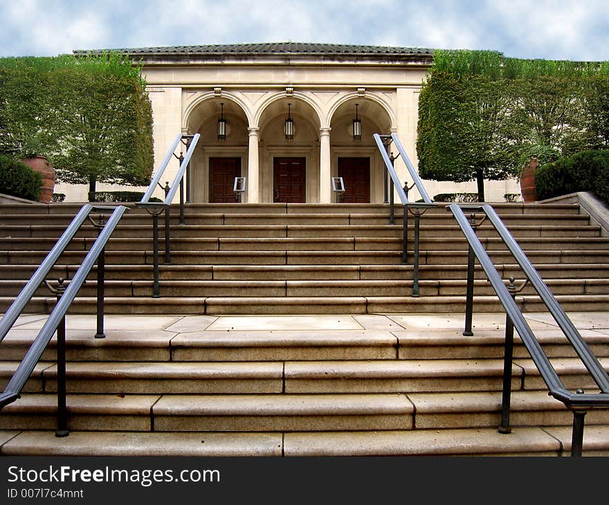 Arched Doorways And Stairs 2