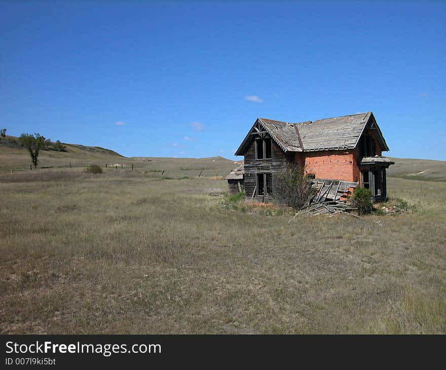 Little Gray House on the Prairie