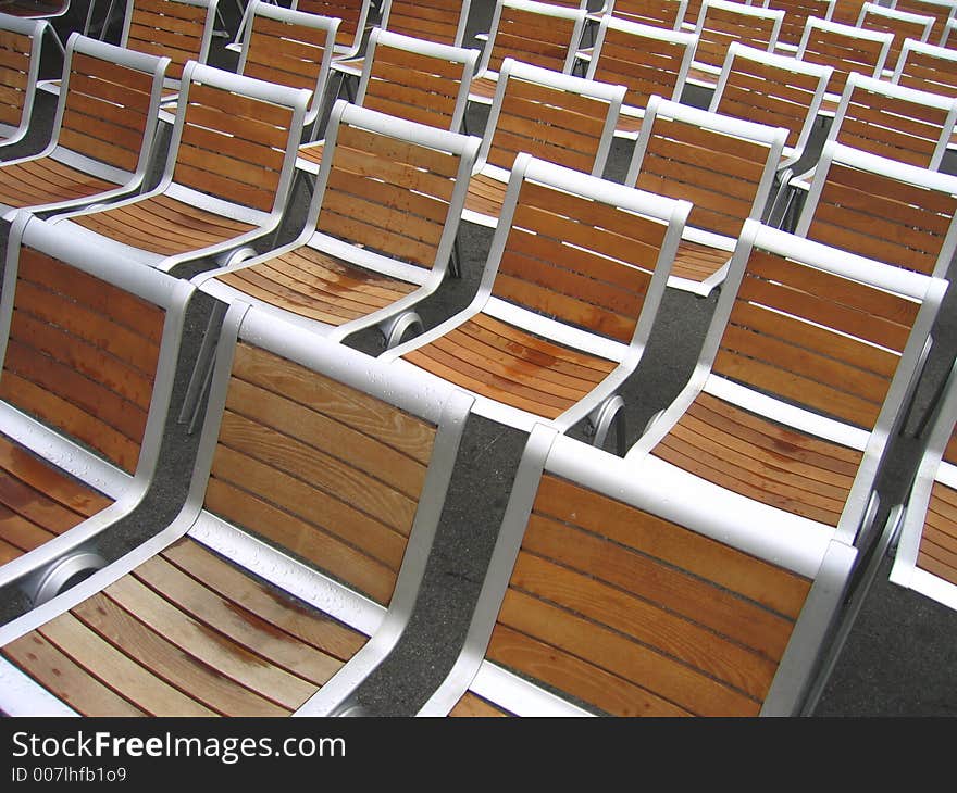 Open-air seats