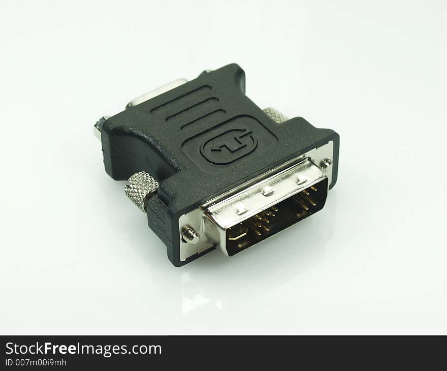 Computer cable connector. Computer cable connector