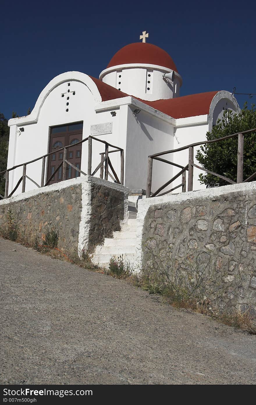 Traditional greek church